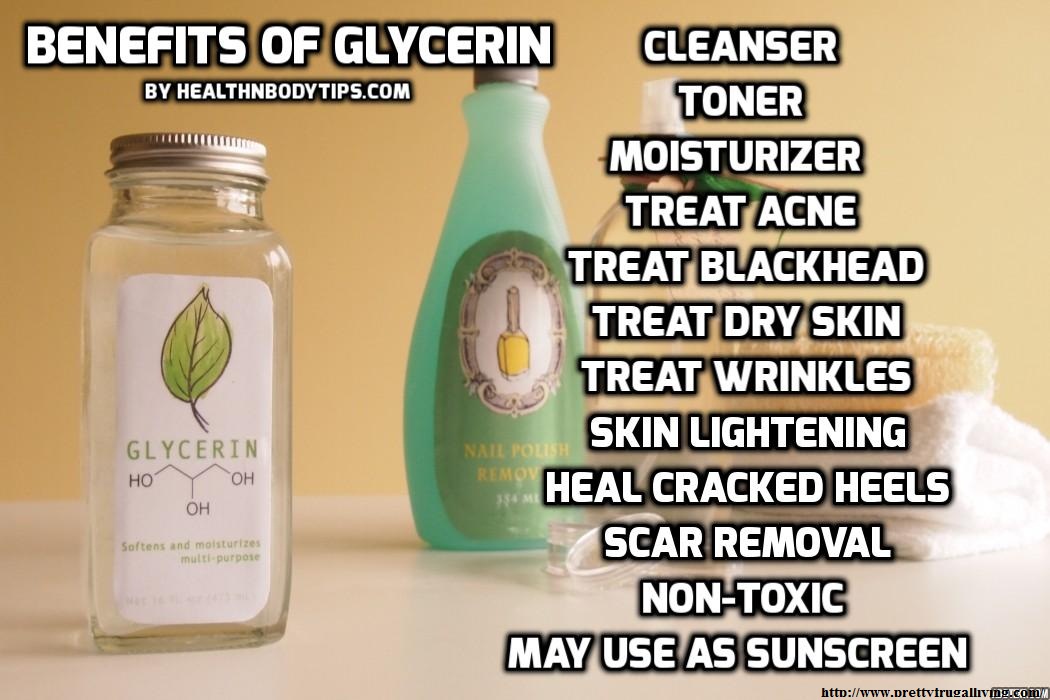 What are the benefits and side effects of vegetable glycerin?